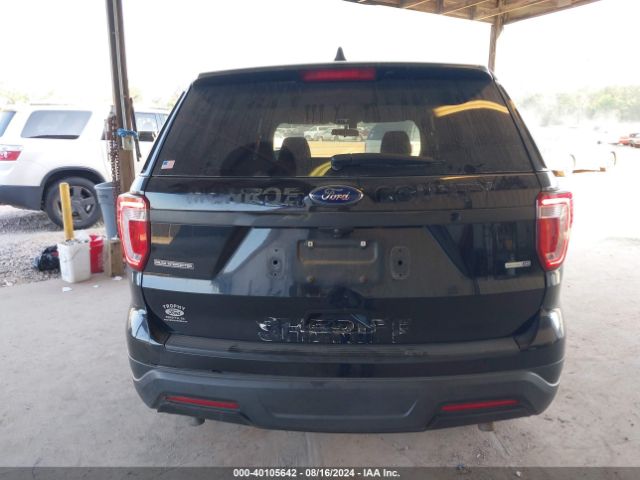 1FM5K8AR8JGA83791 Ford Police Interceptor Utility
