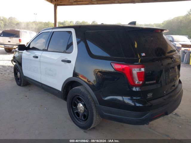 1FM5K8AR8JGA83791 Ford Police Interceptor Utility