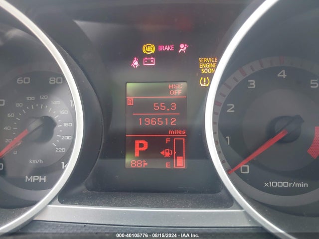 2009 MITSUBISHI OUTLANDER JA4LT21W39Z009331 Photo 6