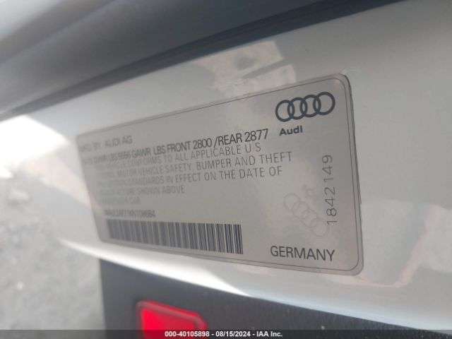 WAUL2AF21KN108684 Audi A6 55 Premium