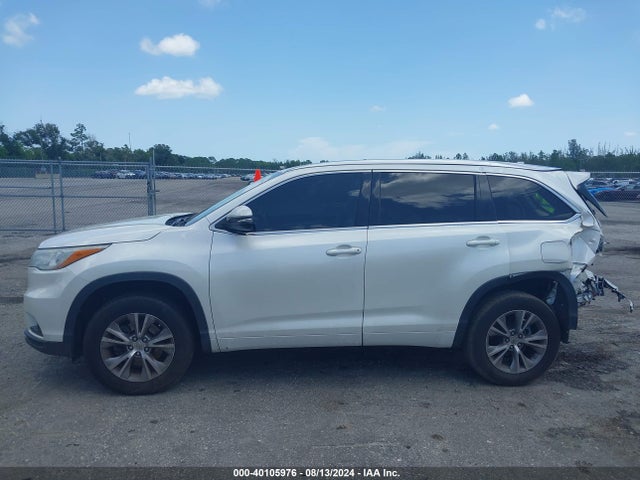 Toyota Highlander Xle V6 2015 5TDKKRFH6FS042554 Image 14