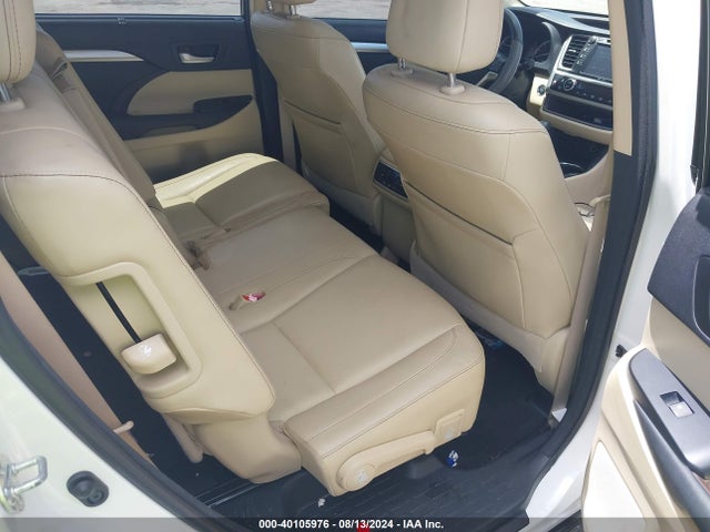 Toyota Highlander Xle V6 2015 5TDKKRFH6FS042554 Image 8