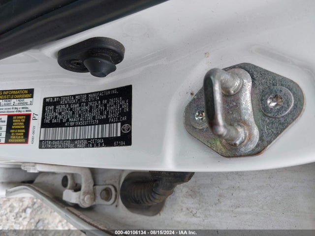 Toyota CAMRY SE 2014 4T1BF1FK5EU777579 Image 9