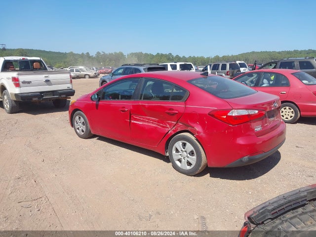 KIA FORTE LX 2016 KNAFK4A60G5487600 Image 3