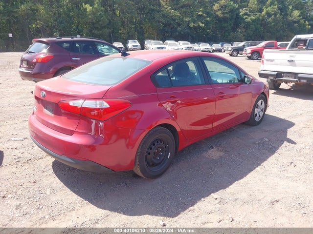 KIA FORTE LX 2016 KNAFK4A60G5487600 Image 4