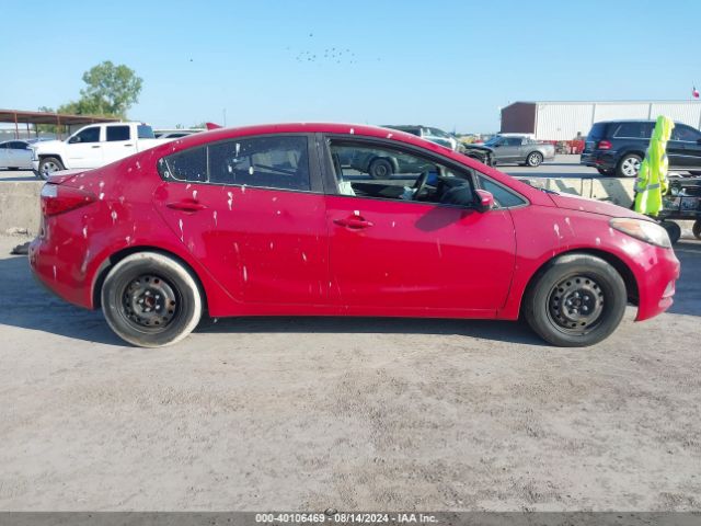 KNAFK4A69G5576694 KIA FORTE LX