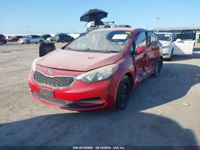KNAFK4A69G5576694 KIA FORTE LX