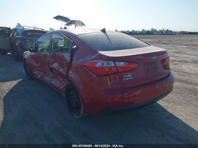KNAFK4A69G5576694 KIA FORTE LX