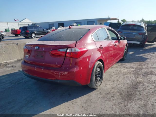 KNAFK4A69G5576694 KIA FORTE LX