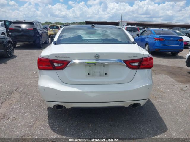 1N4AA6AP0HC417442 Nissan Maxima 3.5 Platinum