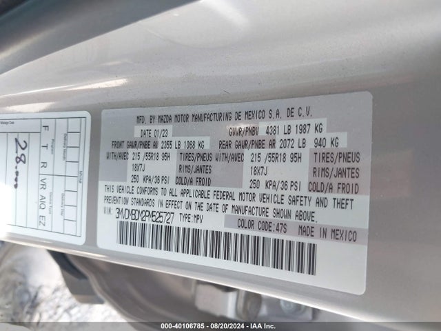 Mazda Cx-30 2.5 S Premium 2023 3MVDMBDM2PM525727 Image 9