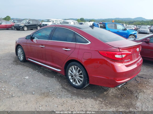 Hyundai Sonata Limited 2015 5NPE34AF0FH050688 Image 3