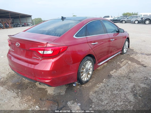 Hyundai Sonata Limited 2015 5NPE34AF0FH050688 Image 4