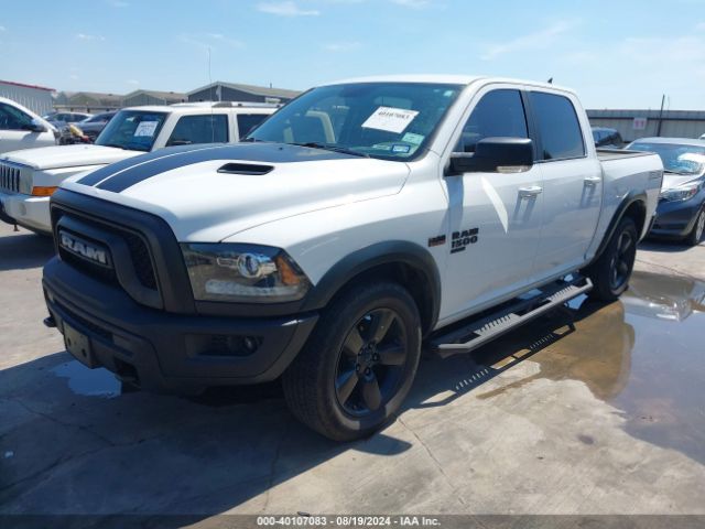 1C6RR6LT6KS685657 RAM 1500 Classic Warlock  4x2 5'7 Box
