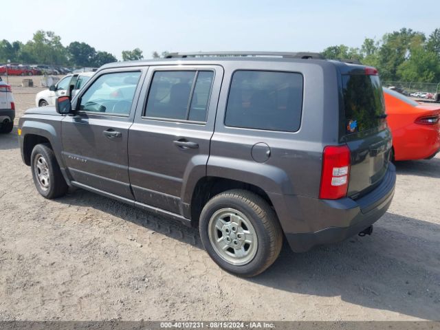1C4NJPBA8HD149682 Jeep Patriot Sport Fwd