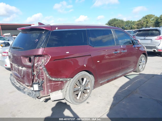 40107237 :رقم المزاد ، KNDME5C18G6142687 vin ، 2016 Kia Sedona Sx Luxury مزاد بيع