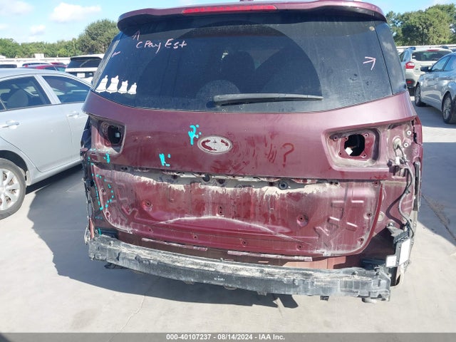 40107237 :رقم المزاد ، KNDME5C18G6142687 vin ، 2016 Kia Sedona Sx Luxury مزاد بيع