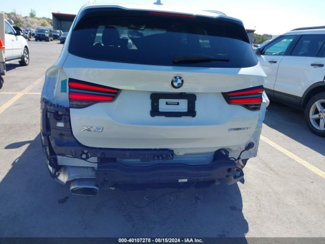 5UX43DP03N9K72159 BMW X3 Sdrive30i