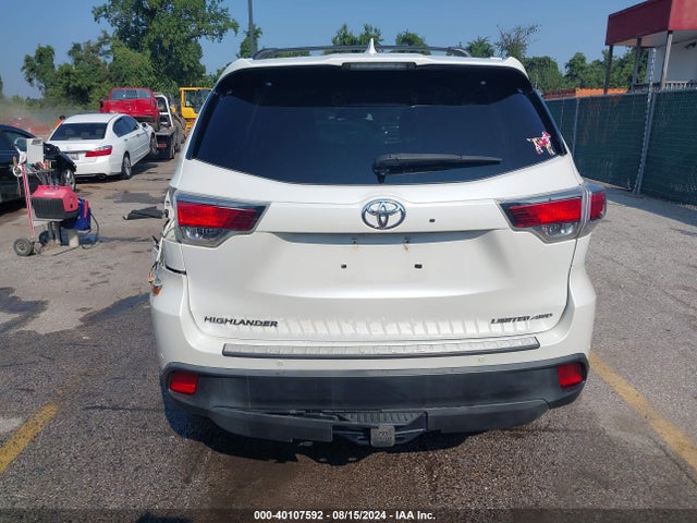 5TDDKRFH9GS266573 Toyota Highlander Limited V6