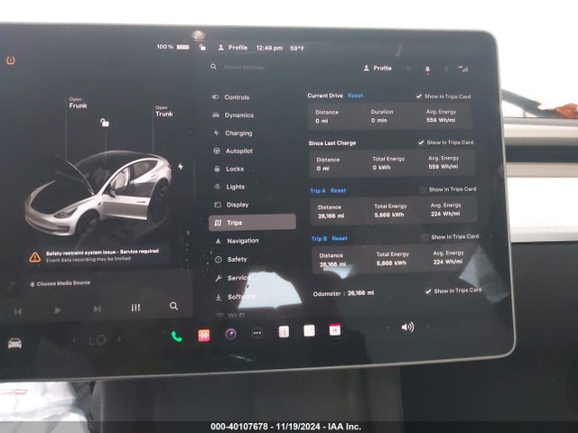 Tesla Model 3 Rear-wheel Drive 2023 5YJ3E1EAXPF588183 Image 18