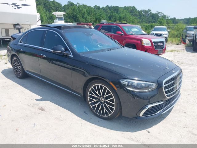2021 MERCEDES-BENZ S 580 W1K6G7GBXMA038332