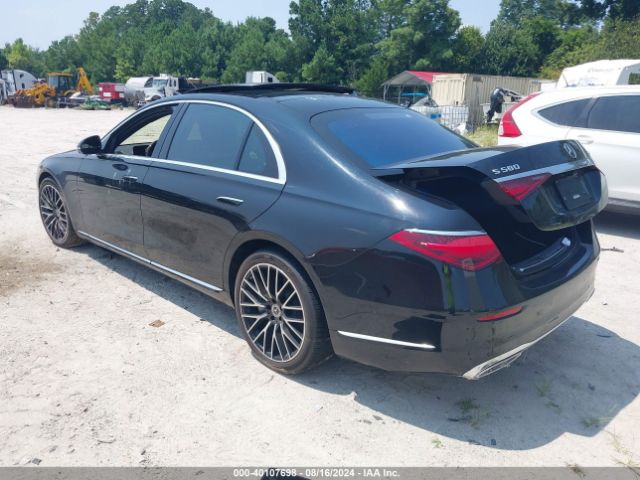 2021 MERCEDES-BENZ S 580 W1K6G7GBXMA038332 Photo 2