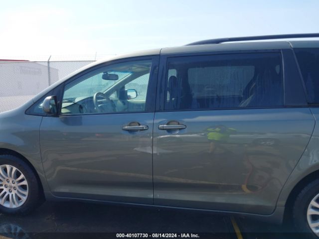 5TDYK3DC8ES523385 Toyota Sienna Xle V6 8 Passenger