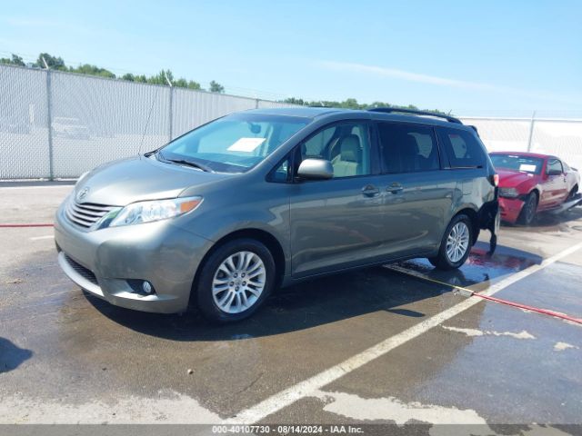5TDYK3DC8ES523385 Toyota Sienna Xle V6 8 Passenger