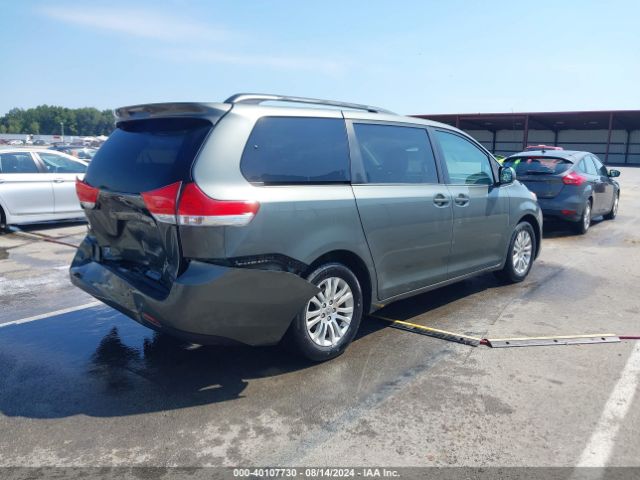 5TDYK3DC8ES523385 Toyota Sienna Xle V6 8 Passenger