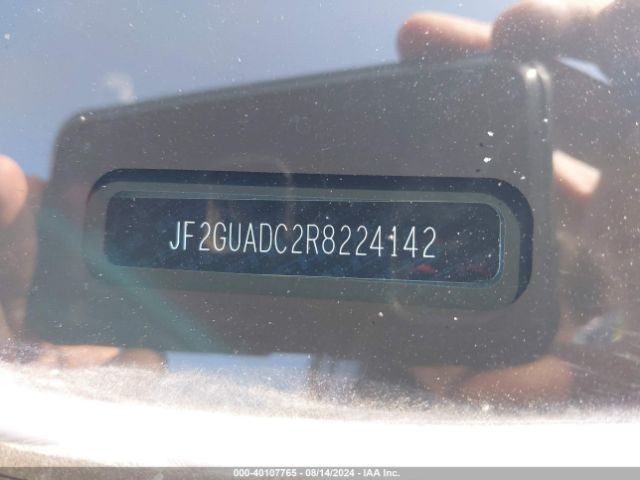 JF2GUADC2R8224142 Subaru Crosstrek Premium