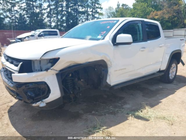1GCGTCEN0N1296022 Chevrolet Colorado 4wd  Short Box Lt