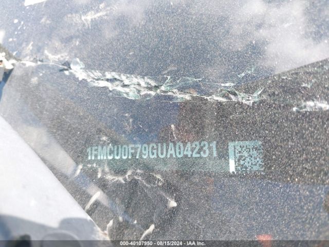 1FMCU0F79GUA04231 Ford ESCAPE S
