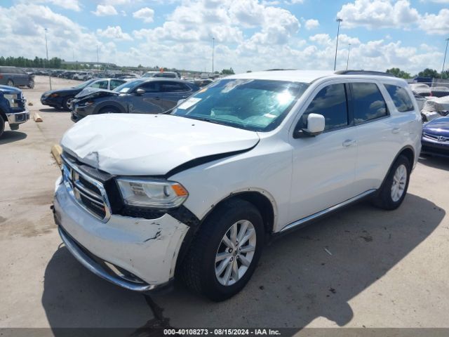1C4RDHAG5KC659229 Dodge Durango Sxt Plus Rwd