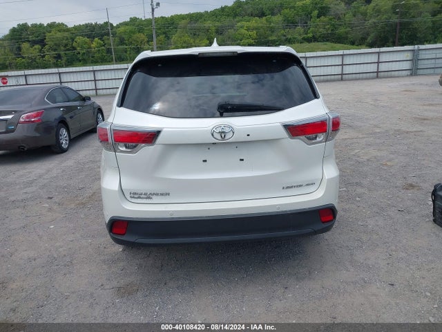 5TDDKRFH1GS308847 Toyota Highlander Limited V6