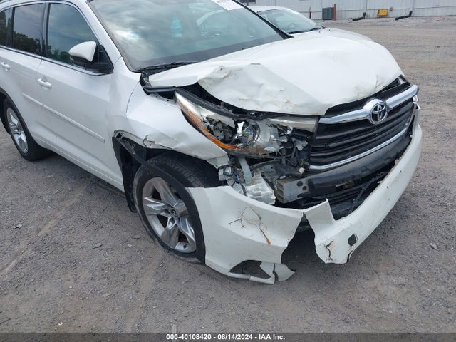 5TDDKRFH1GS308847 Toyota Highlander Limited V6