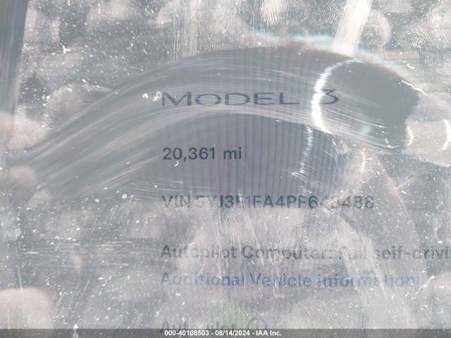 2023 TESLA MODEL 3 5YJ3E1EA4PF648488 Photo 6