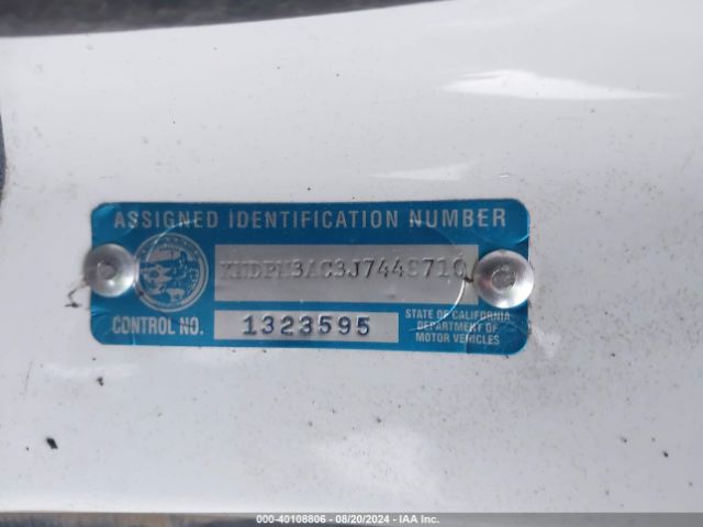KNDPM3AC3J7448710 KIA Sportage Lx