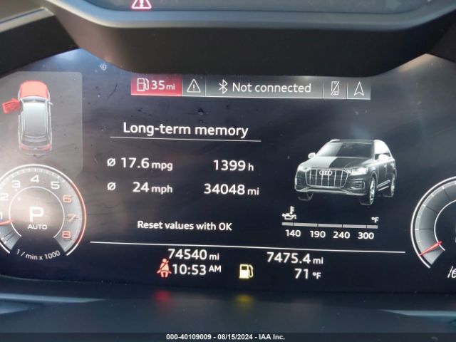 WA1LXAF75LD003177 Audi Q7 Premium Plus 55 Tfsi Quattro Tiptronic