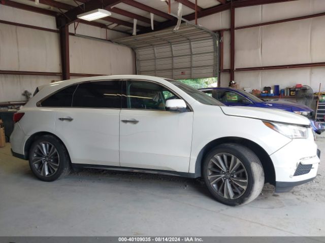 5FRYD4H7XHB018887 Acura Mdx Technology   Entertainment Pkgs