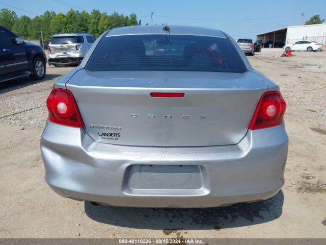 1C3CDZAGXEN188347 Dodge AVENGER SE