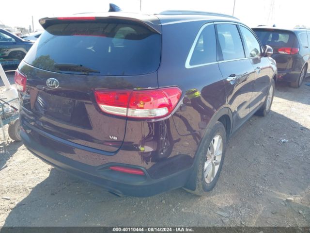 5XYPG4A59GG081628 KIA Sorento 3.3l Lx