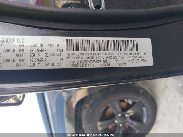 Jeep Patriot Altitude 2014 1C4NJPBA9ED890225 Image 9