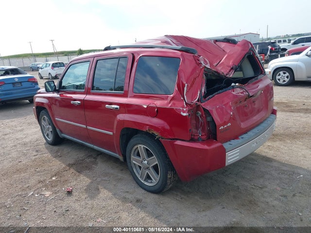 Aukcja sprzedaży 2008 Jeep Patriot Limited, vin: 1J8FF48W78D639563, numer aukcji: 40110681