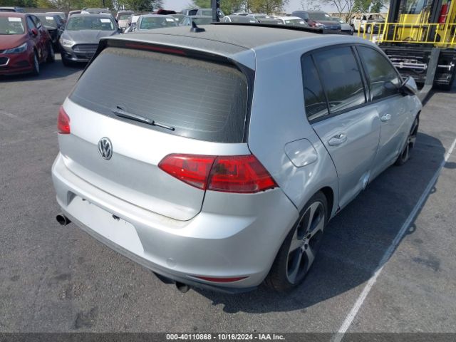 3VW447AU6HM016340 Volkswagen Golf Gti Autobahn 4-door/s 4-door/se 4-door/sport 4-door