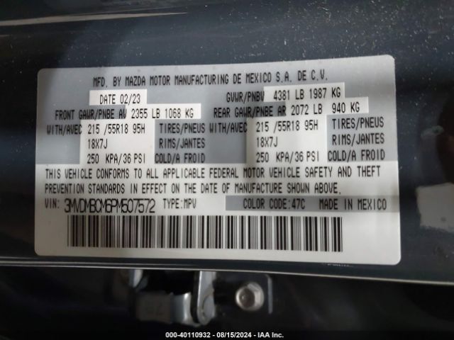 3MVDMBCM6PM507572 Mazda Cx-30 2.5 S Carbon Edition