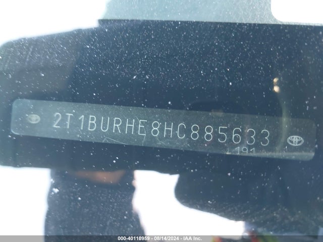 Toyota COROLLA SE 2017 2T1BURHE8HC885633 Image 9