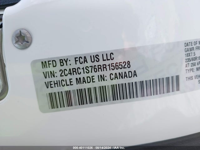 Chrysler Pacifica Hybrid Select 2024 2C4RC1S76RR156528 Image 9
