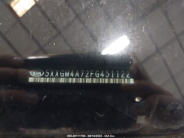 5XXGM4A72FG451122 KIA Optima Lx