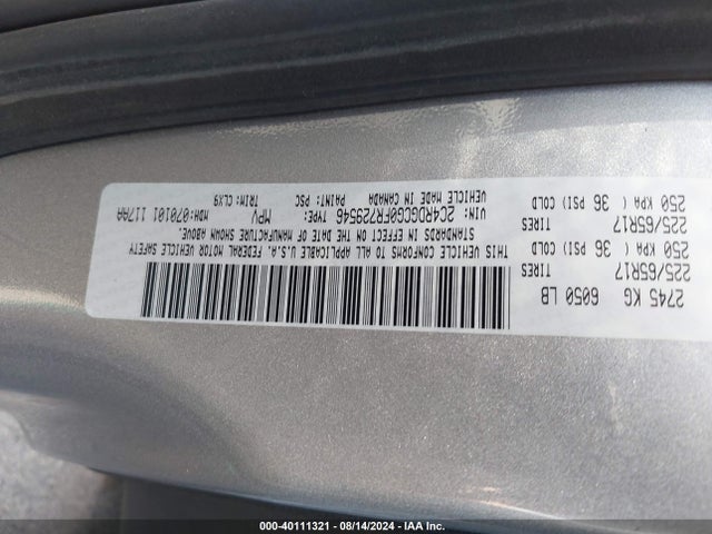 Dodge Grand Caravan Sxt Plus 2015 2C4RDGCG0FR729546 Image 9