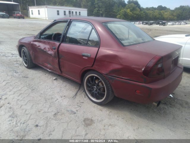 2000 MITSUBISHI MIRAGE JA3AY26C0YU041743 Photo 2